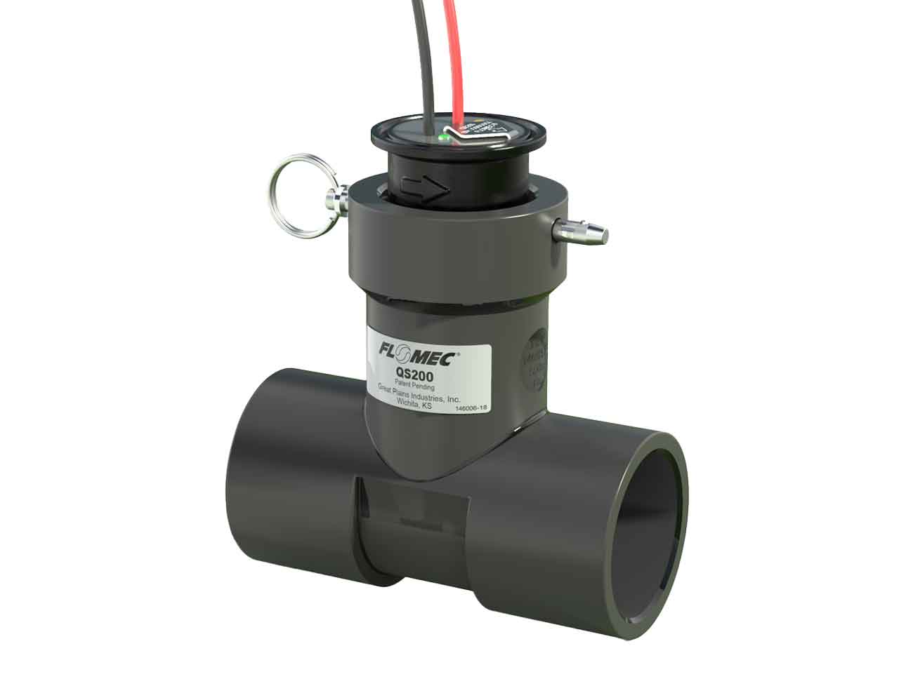 QS200-20 Ultrasonic Insertion Flow Meter